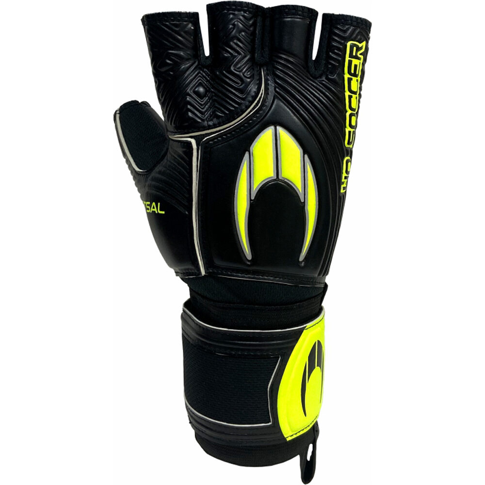 Ho Soccer guantes portero FUTSAL MAZE NE vista frontal