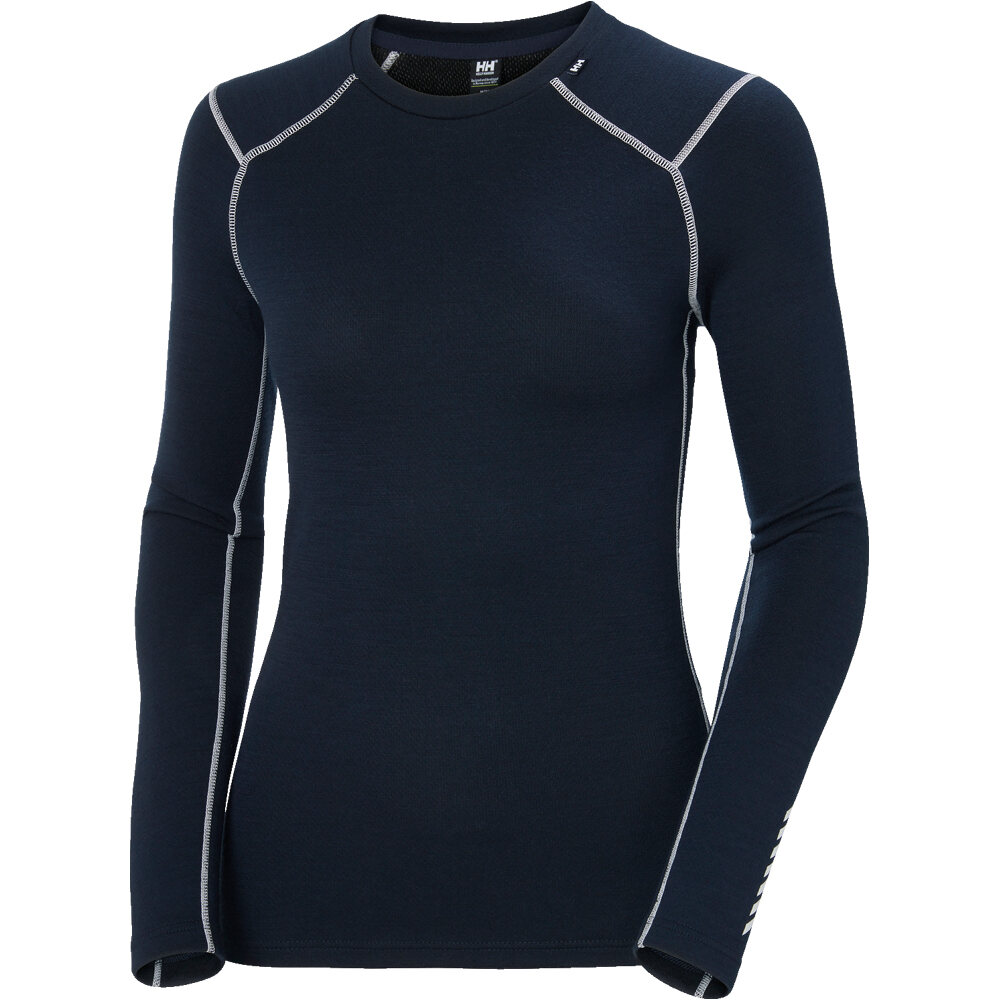 Helly Hansen camiseta térmica manga larga mujer W LIFA MERINO MIDWEIGHT CREW 04