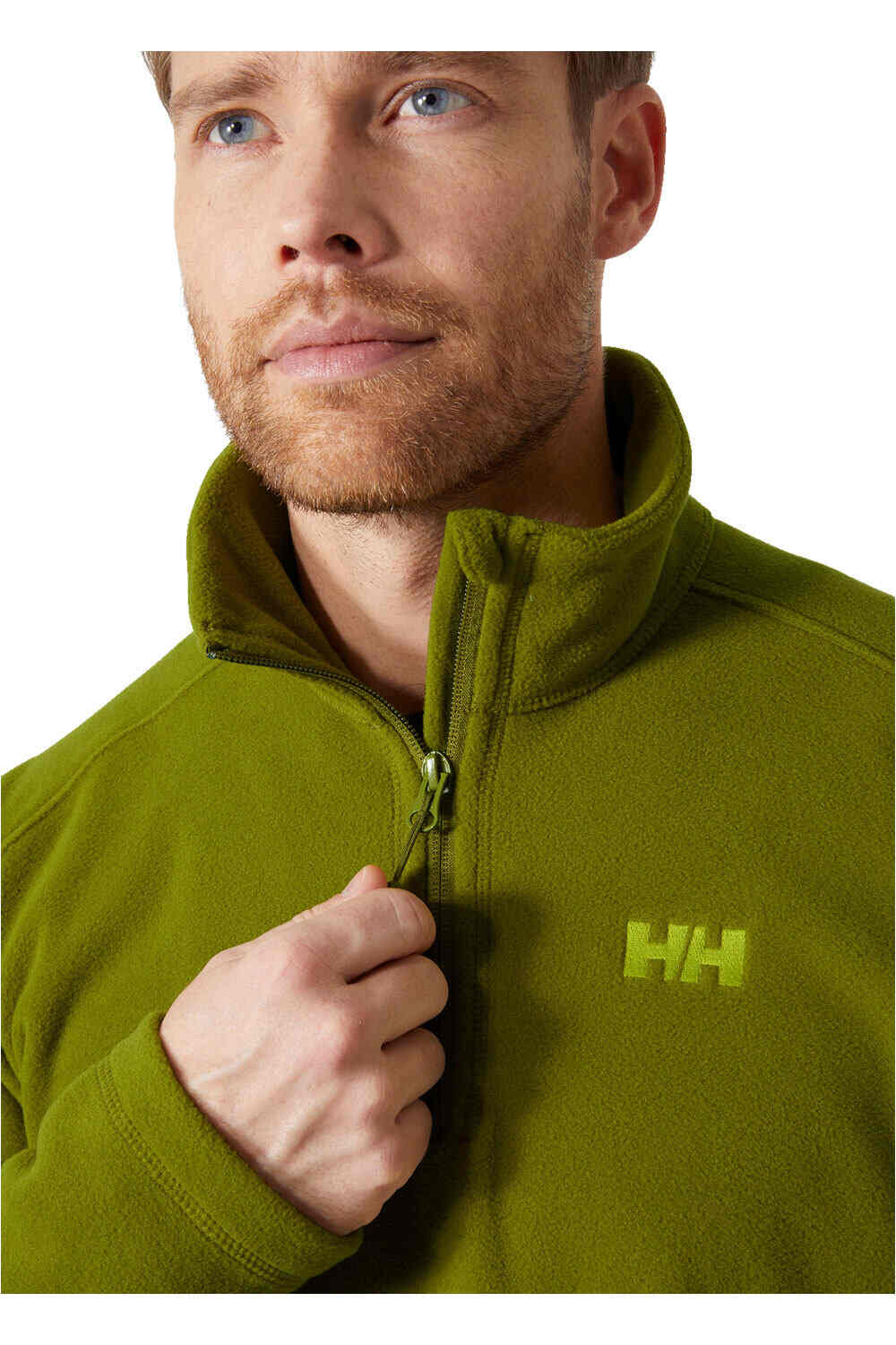 Helly Hansen forro polar hombre DAYBREAKER 1/2 ZIP FLEECE vista detalle