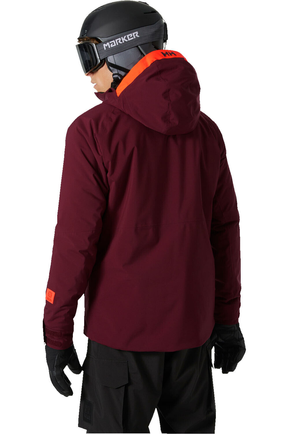 Helly Hansen chaqueta esquí hombre POWDERFACE JACKET vista trasera