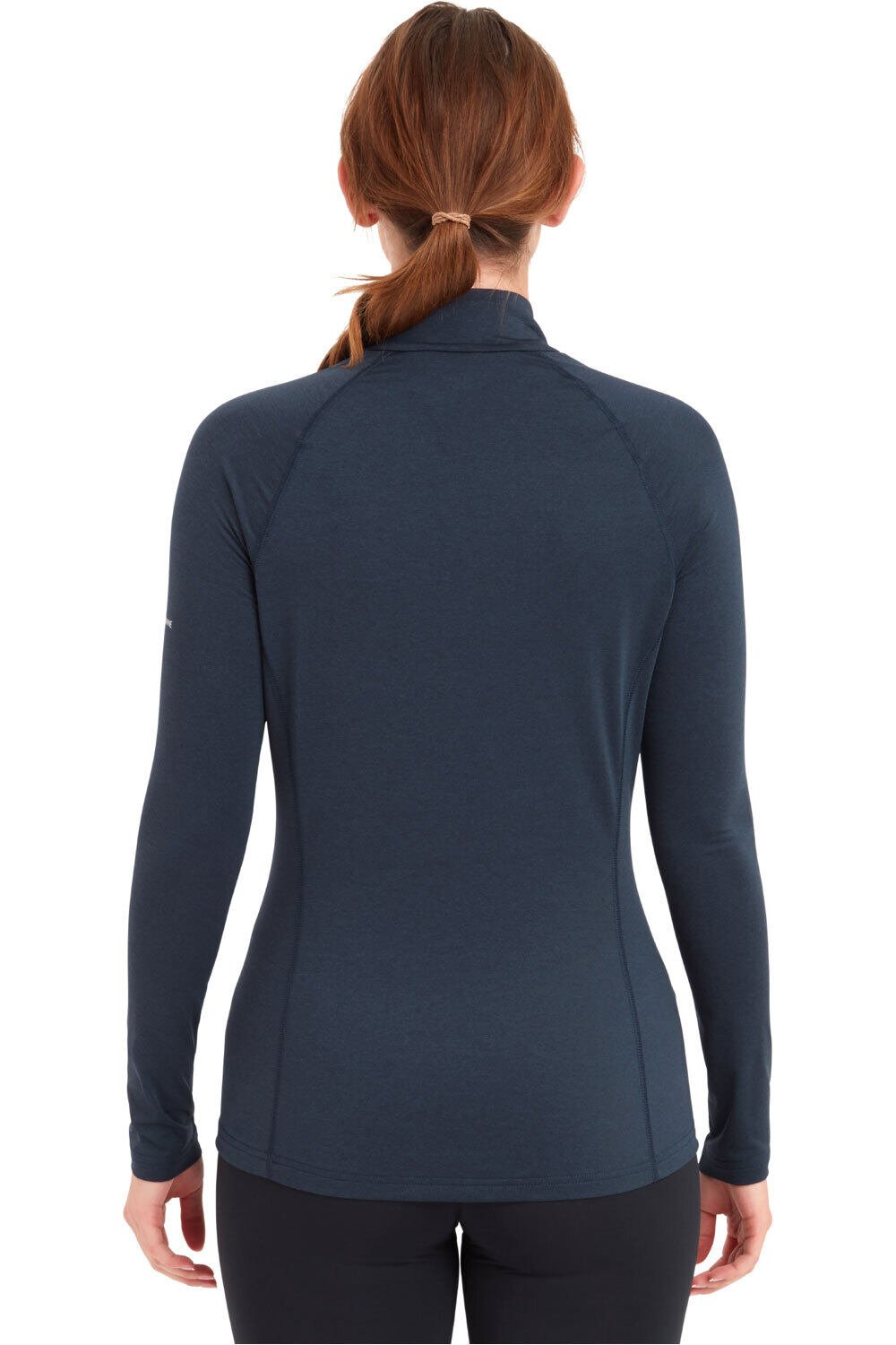 Montane camiseta térmica manga larga mujer F DART XT ZIP NECK vista trasera