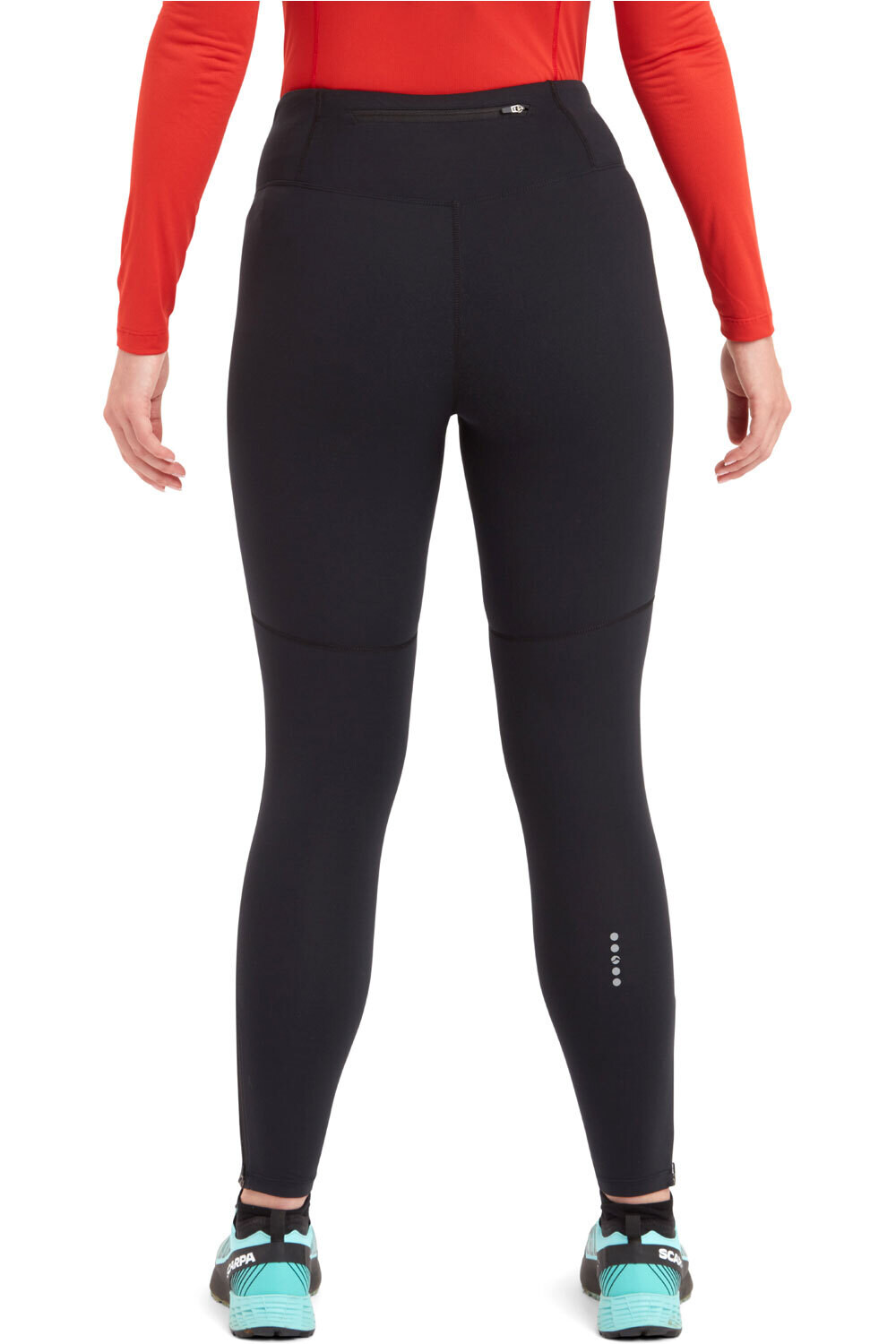 Montane pantalón térmico mujer F SLIPSTREAM THERMAL TIGHTS REG LEG vista trasera