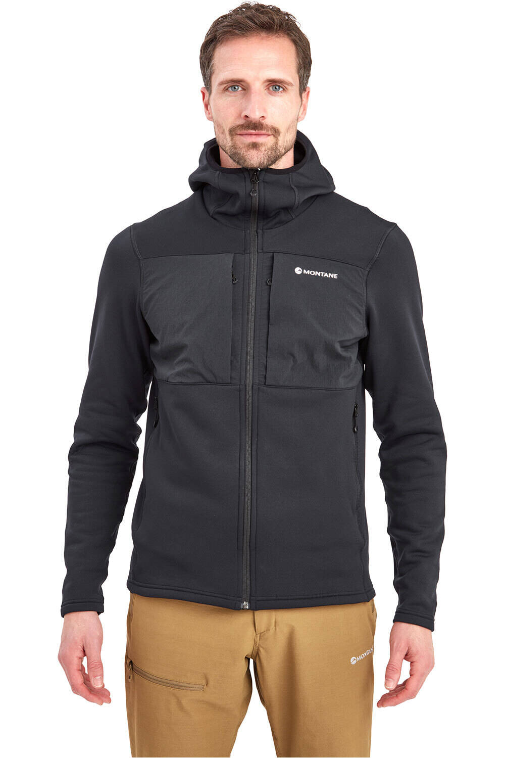 Montane forro polar hombre FURY XT HOODIE vista frontal