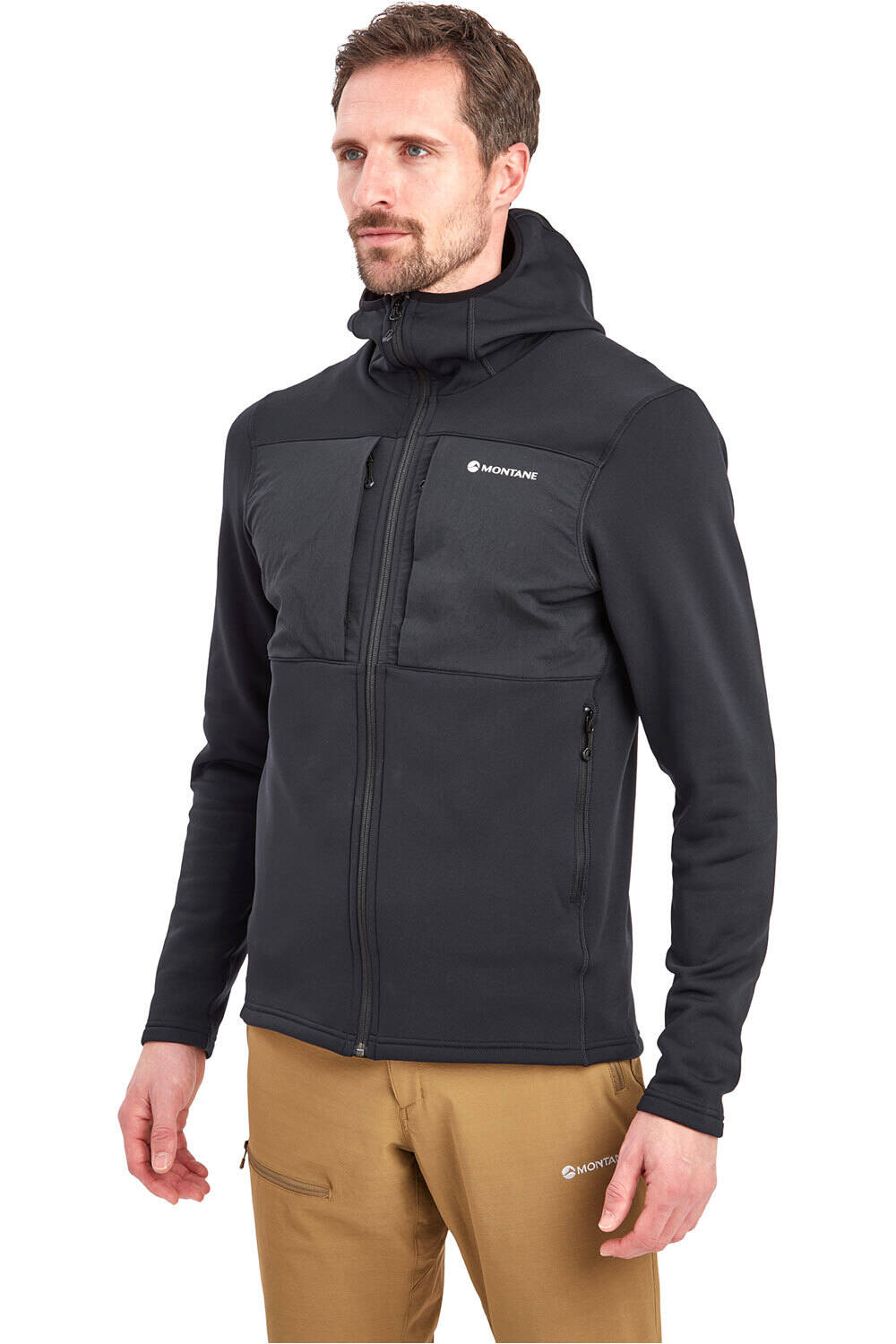 Montane forro polar hombre FURY XT HOODIE vista detalle