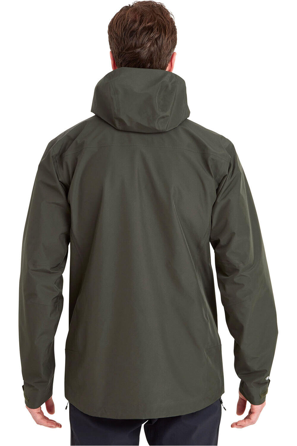 Montane chaqueta impermeable hombre PHASE JACKET vista trasera