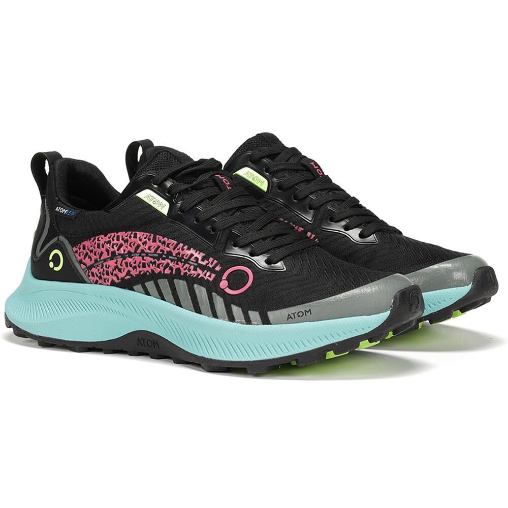 Atom zapatillas trail mujer AT135 TERRA HIGH-TEX lateral interior