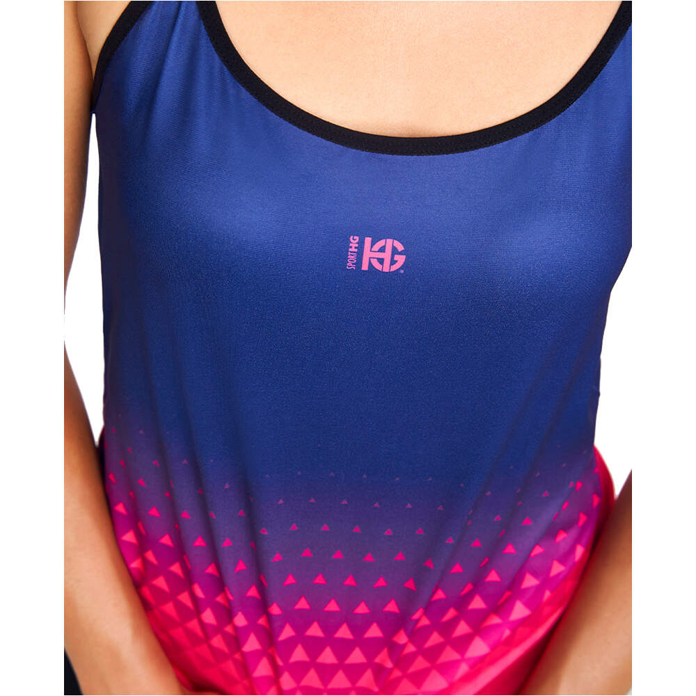 Sporthg camiseta técnica tirantes mujer HG-SUNSET TANK TOP vista trasera