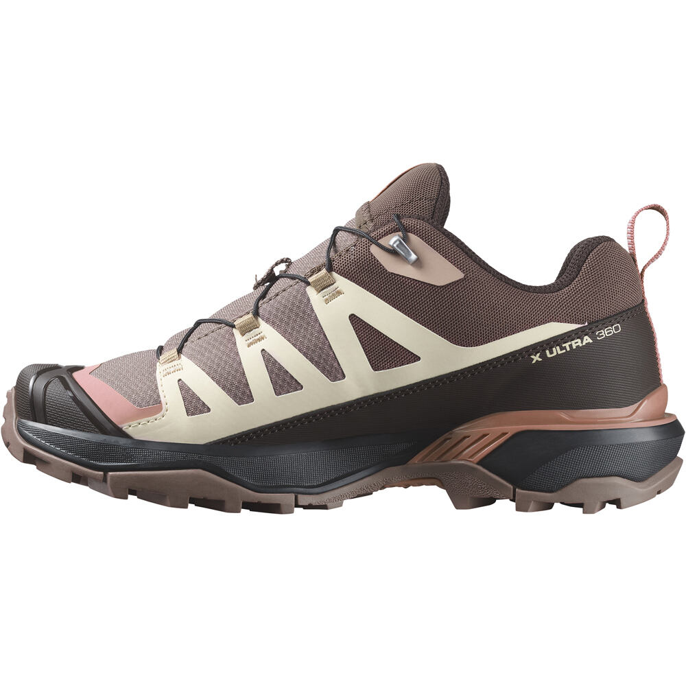 Salomon zapatilla trekking mujer SHOES X ULTRA 360 W lateral interior