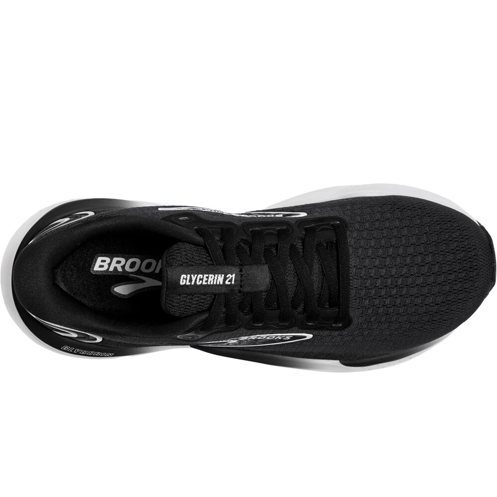 Brooks Zapatillas de correr Glycerin 21 Neutral para hombre, negro