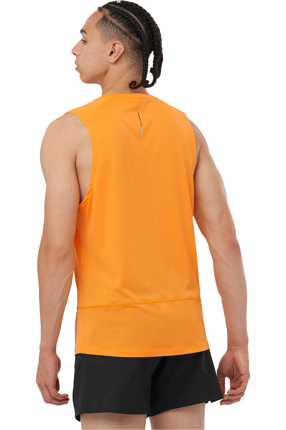 Salomon camisetas trail running tirantes hombre CROSS RUN TANK M vista trasera