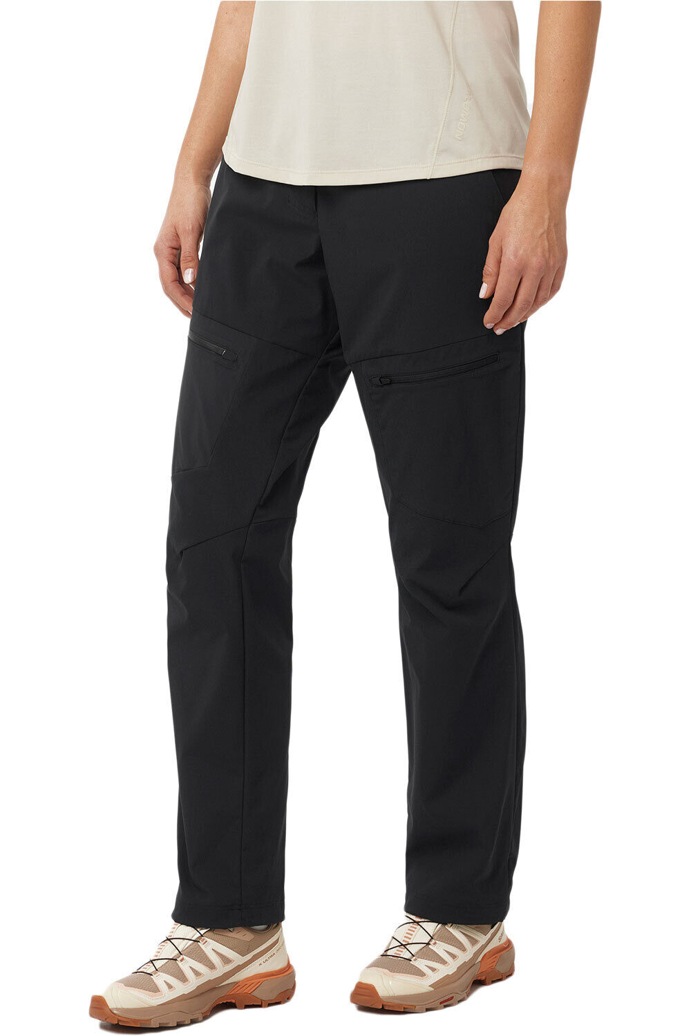 Salomon pantalón montaña mujer OUTERPATH UTILITY PANTS W vista frontal