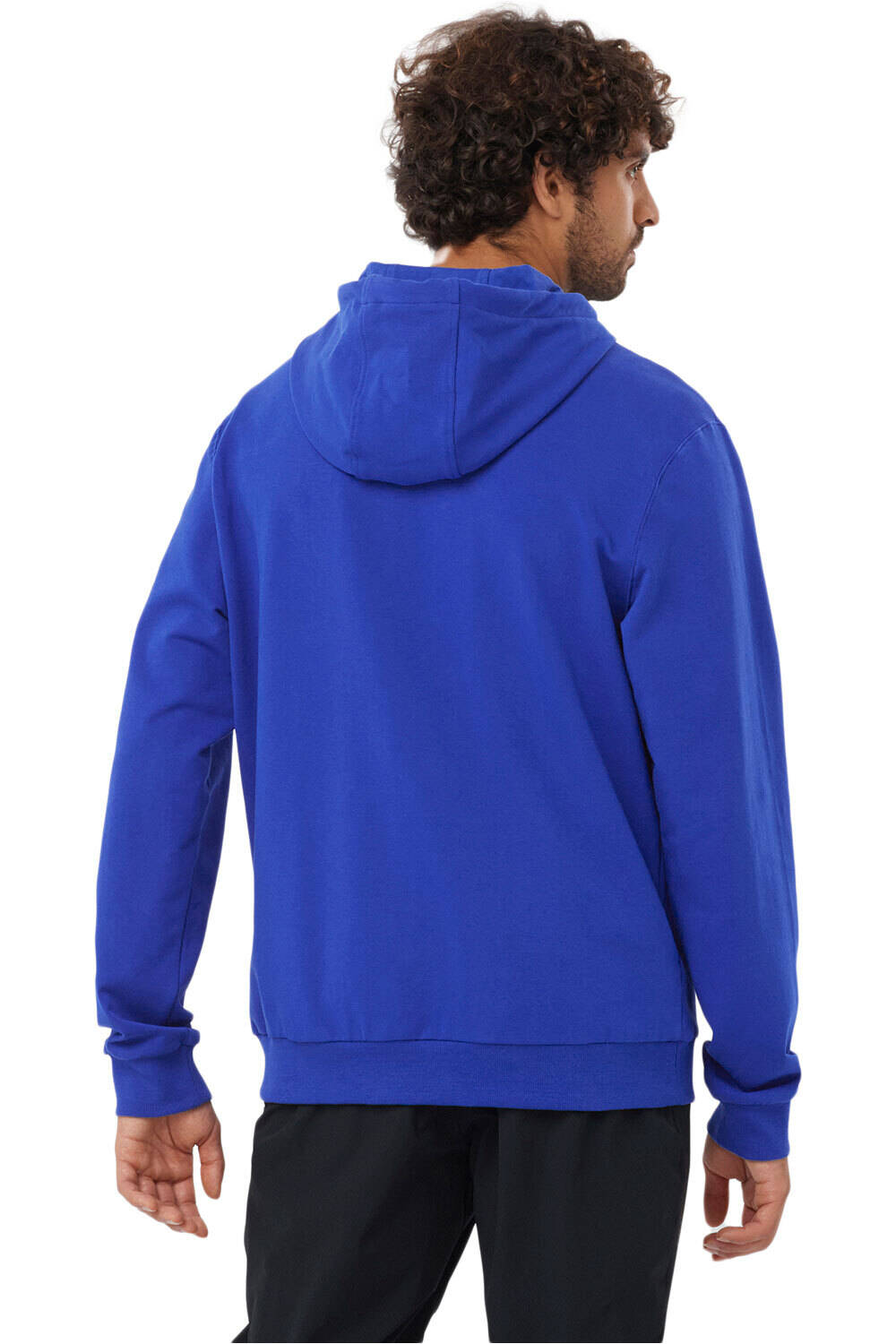 Salomon Sudaderas Montaña Hombre SAL LOGO PERF HOODIE M vista trasera