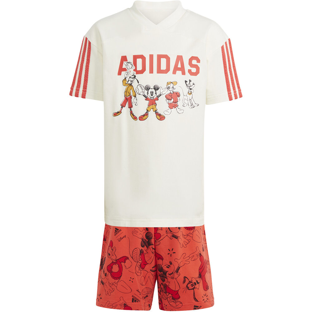 adidas conjunto junior LK DY MM T SET vista frontal