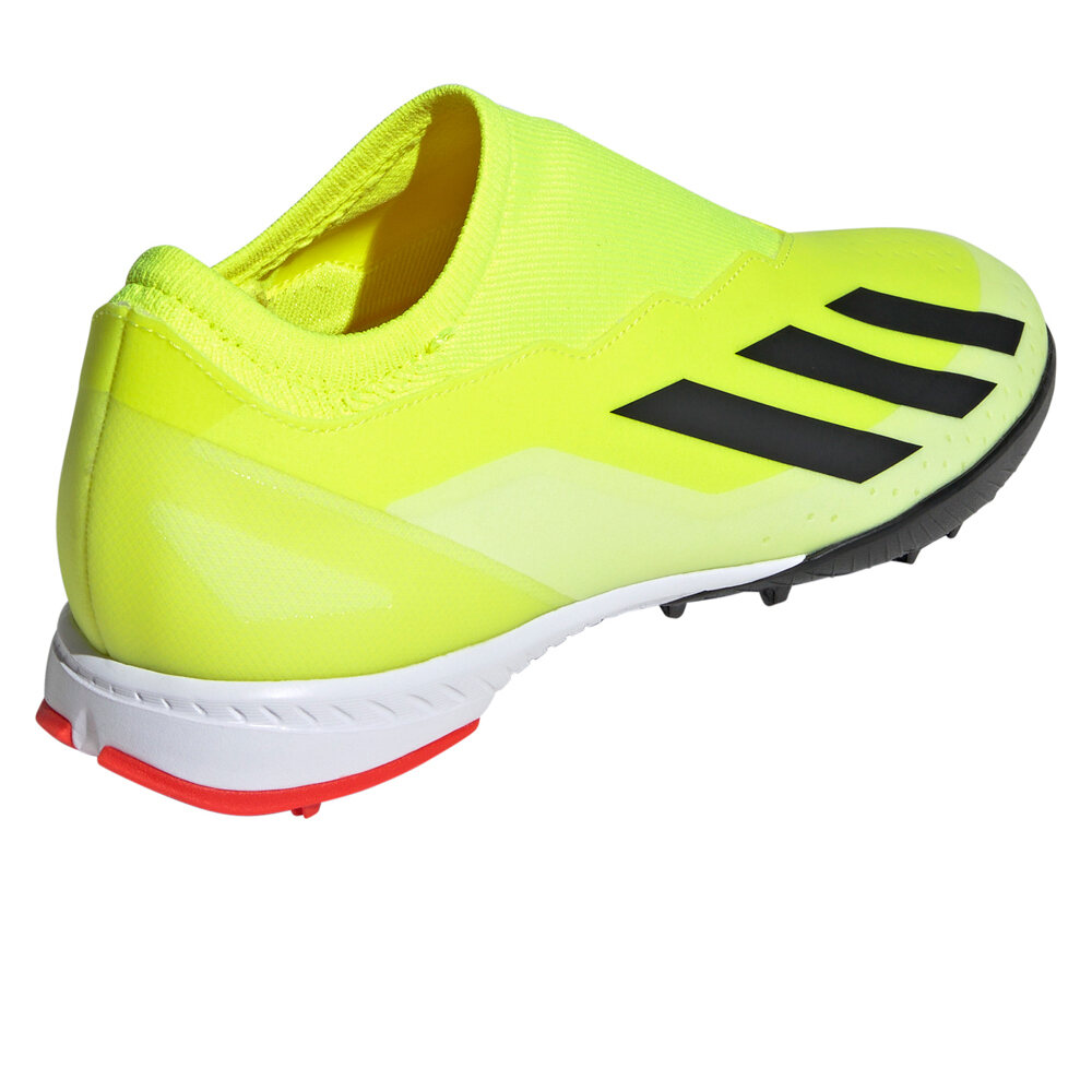 adidas botas de futbol multitaco y terreno duro X CRAZYFAST LEAGUE LL TF vista trasera