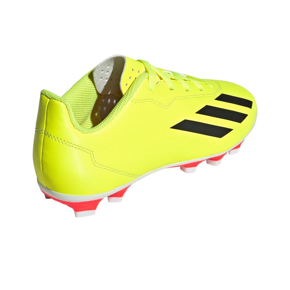 adidas botas de futbol niño cesped artificial X CRAZYFAST CLUB FxG J vista trasera