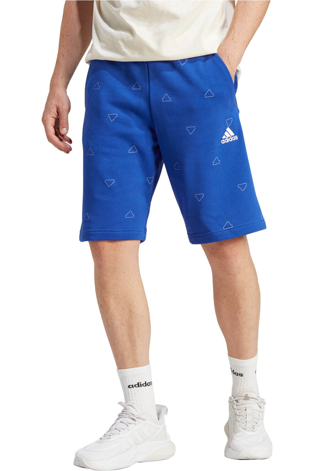 adidas bermudas hombre M MNGRM SHRT FT vista frontal