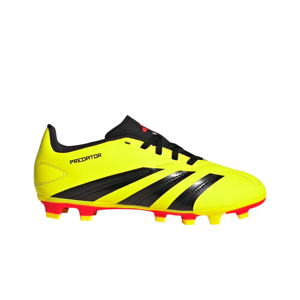 adidas botas de futbol niño cesped artificial PREDATOR CLUB L FxG J lateral exterior