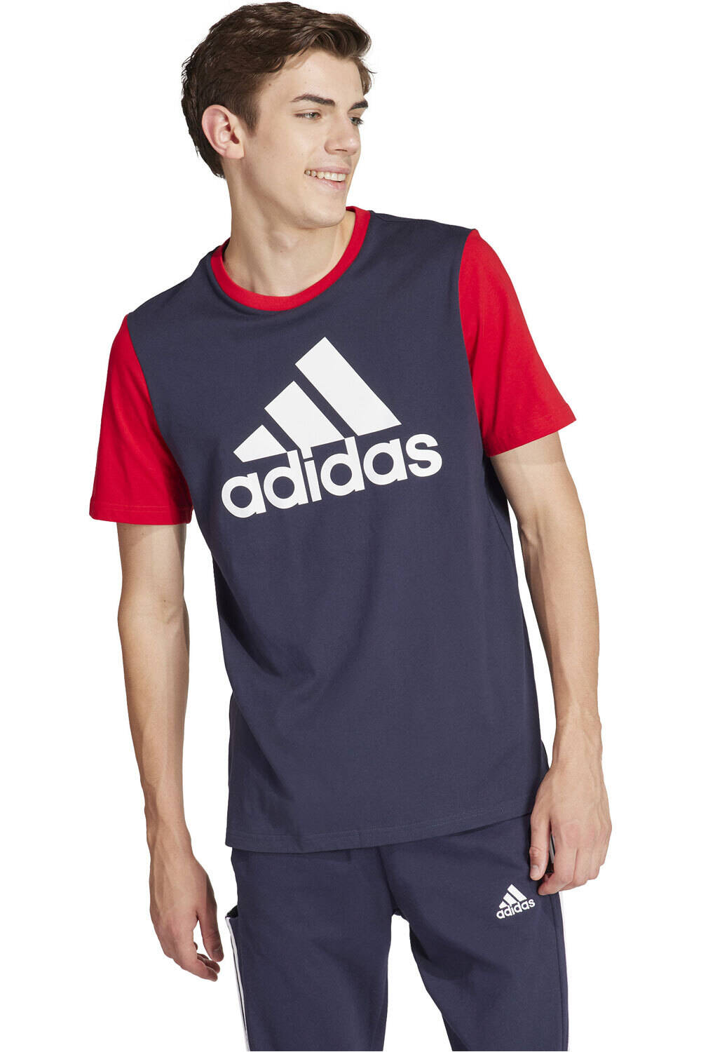 adidas camiseta manga corta hombre M BL SJ T vista frontal