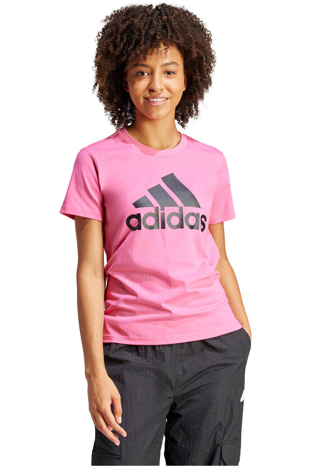 adidas camiseta manga corta mujer W BL T vista frontal