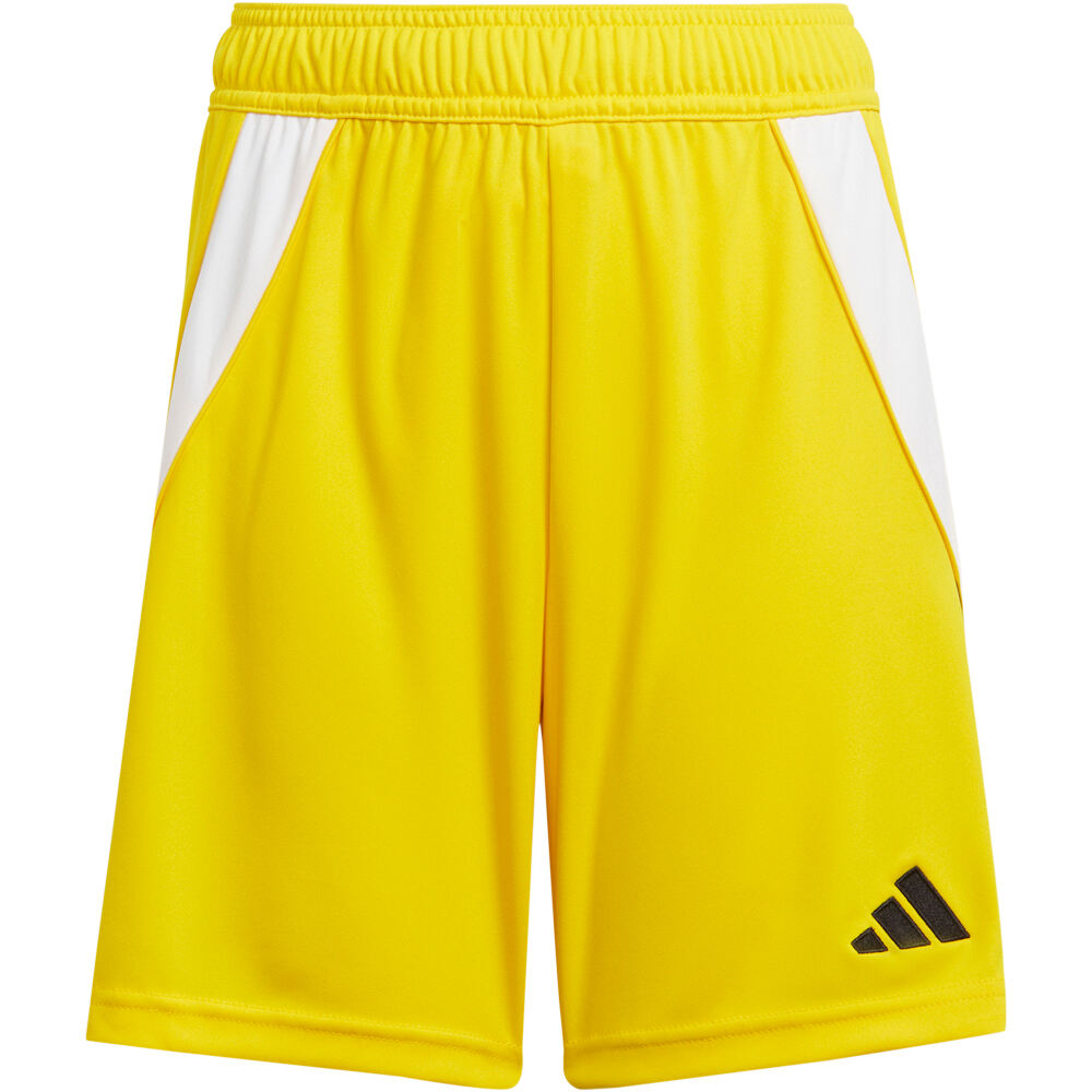 adidas pantalones cortos futbol niño TIRO24 SHO Y vista frontal