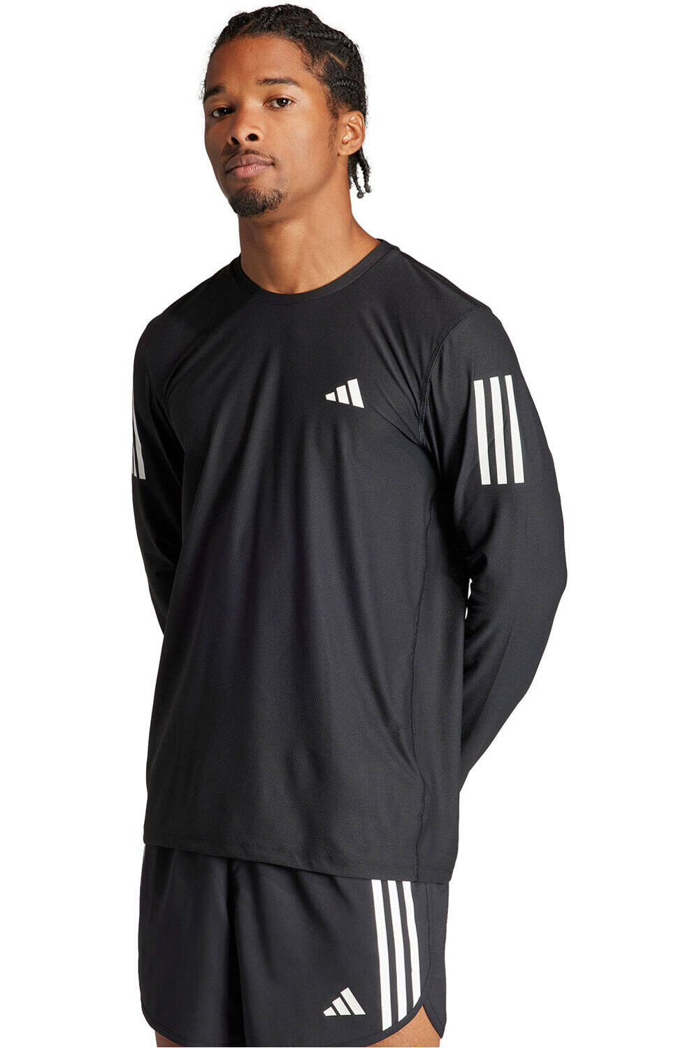 adidas camiseta técnica manga larga hombre OTR B LS vista frontal