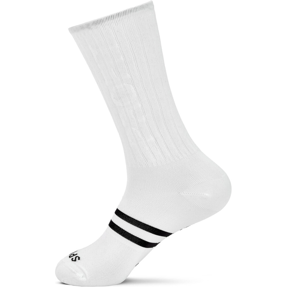 Spiuk calcetines ciclismo CALCETIN PROFIT LARGO UNISEX BLANCO vista frontal