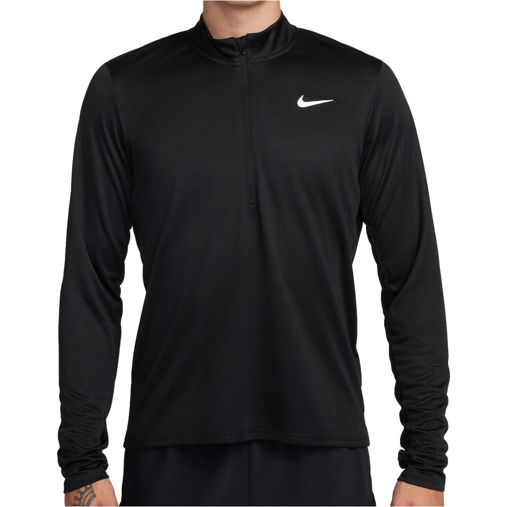 Nike camiseta técnica manga larga hombre M NK DF PACER TOP HZ vista frontal