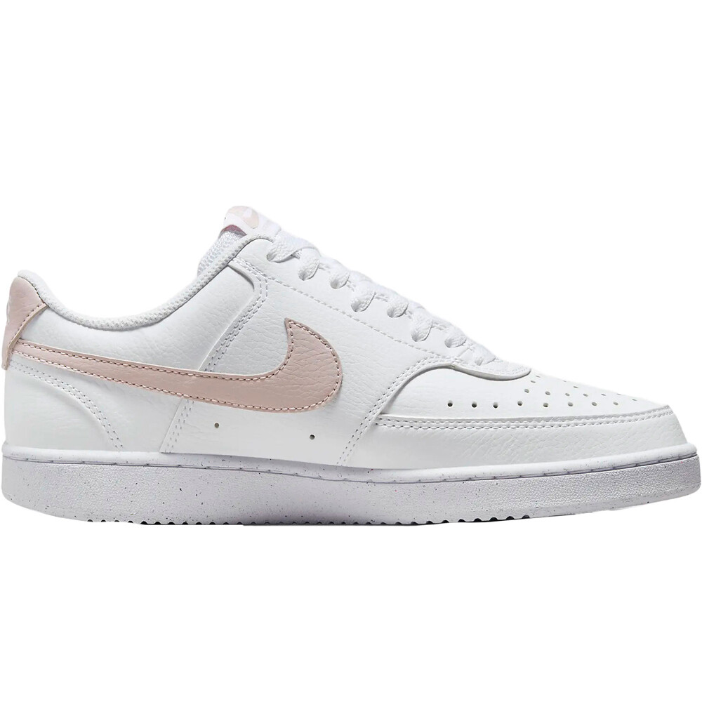 Nike zapatilla moda mujer W NIKE COURT VISION LO NN lateral interior