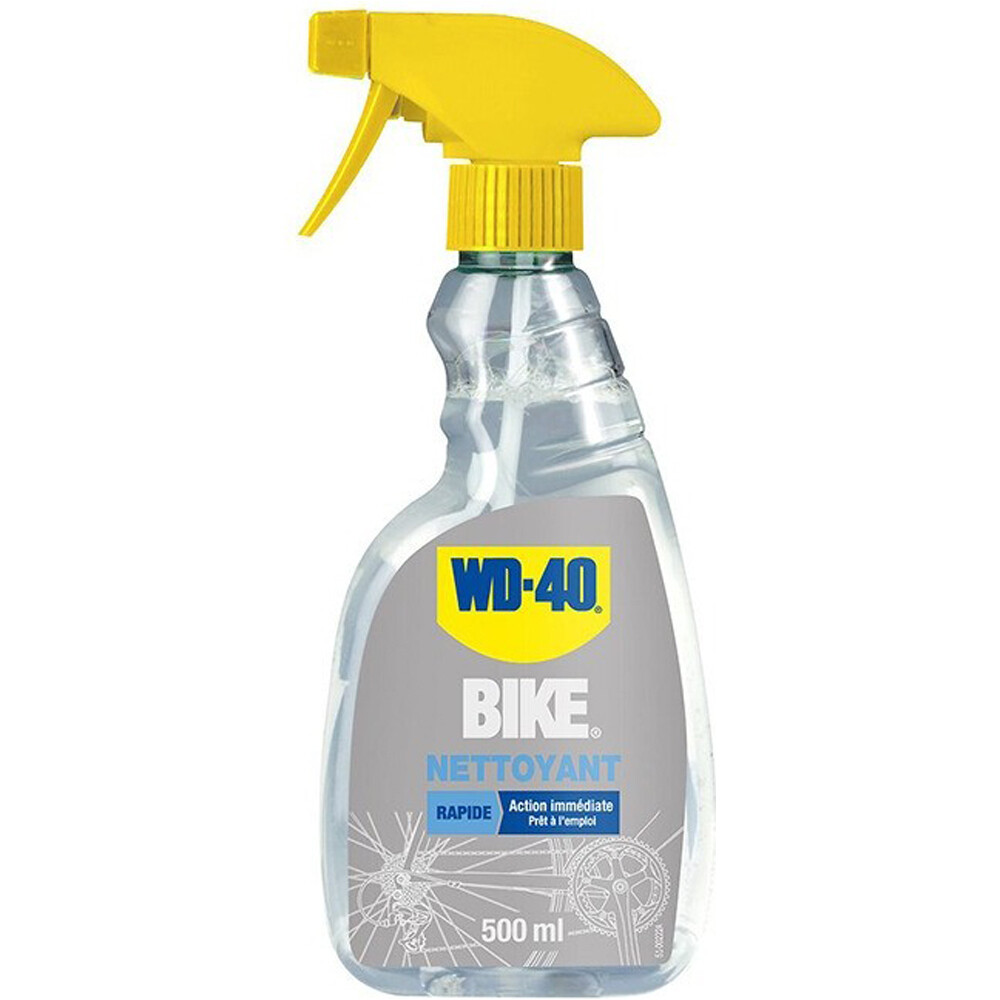 Wd40 abrillantador y desengrasante bicicleta SPRAY WD-40 LIMPIADOR BICI 500 ml vista frontal