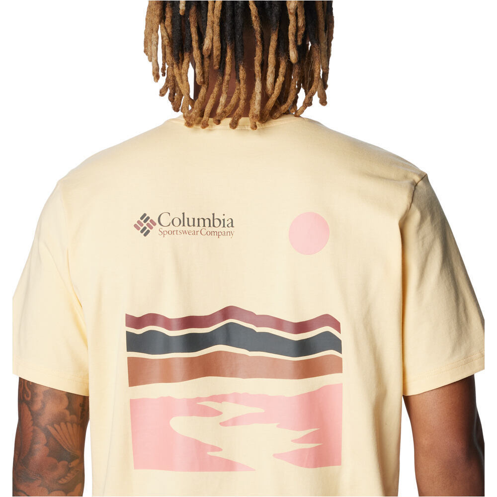Columbia camiseta montaña manga corta hombre Explorers Canyon Back SS Tee 04