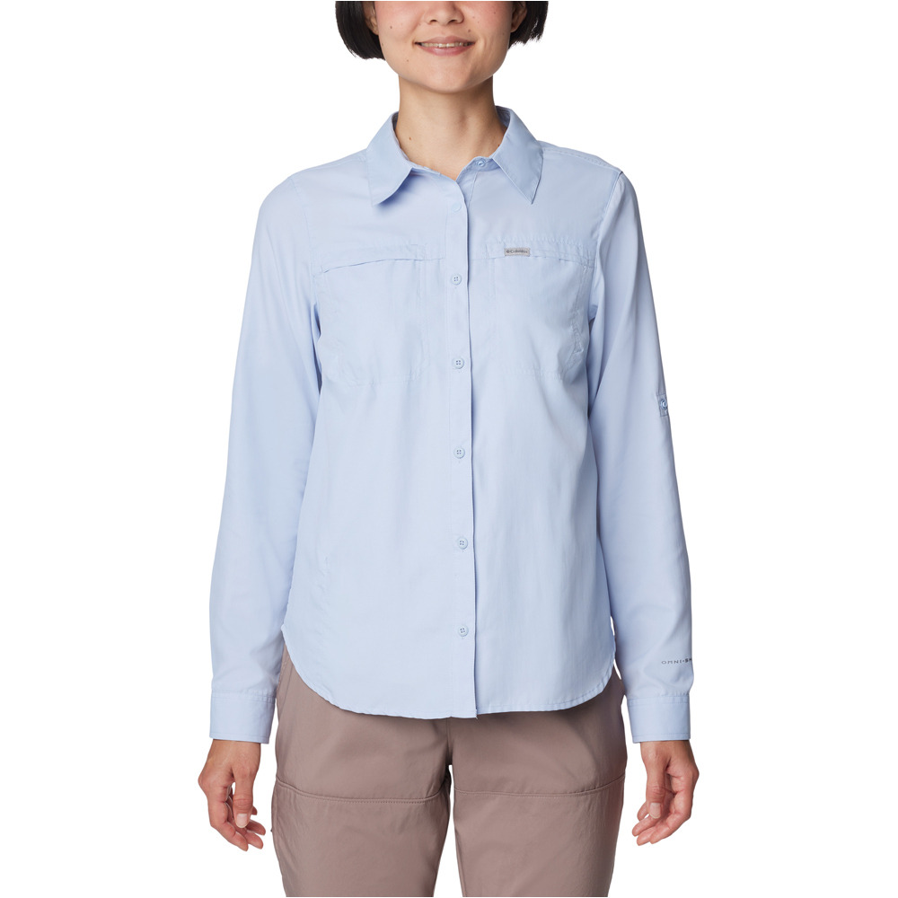 Columbia camisa montaña manga larga mujer Silver Ridge 3.0 EUR LS vista frontal