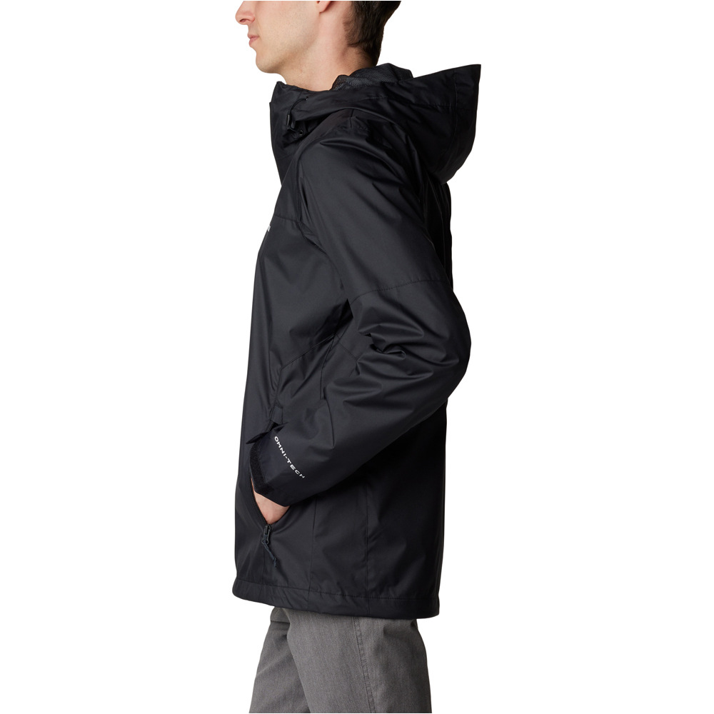 Columbia chaqueta impermeable hombre Inner Limits III Jacket vista detalle