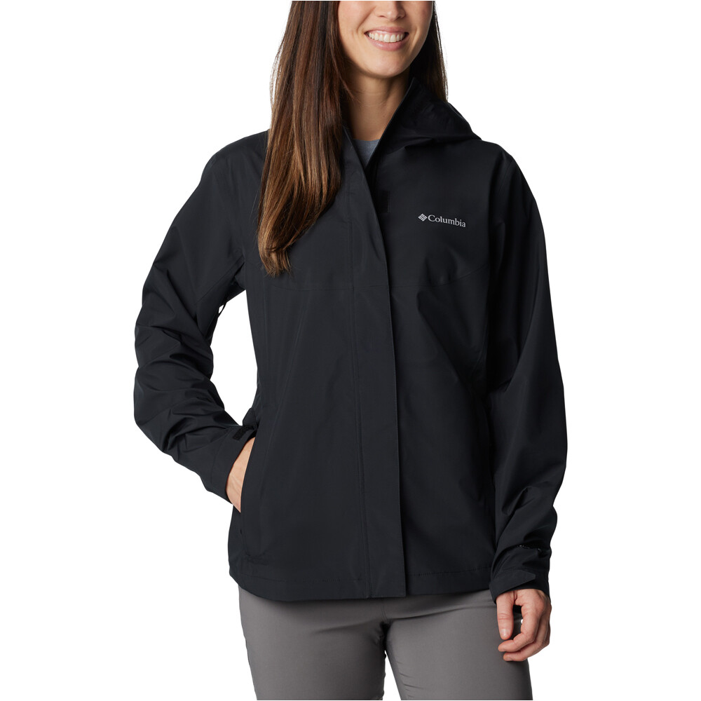 Columbia chaqueta impermeable mujer Wahkeena Falls 3L Shell vista frontal