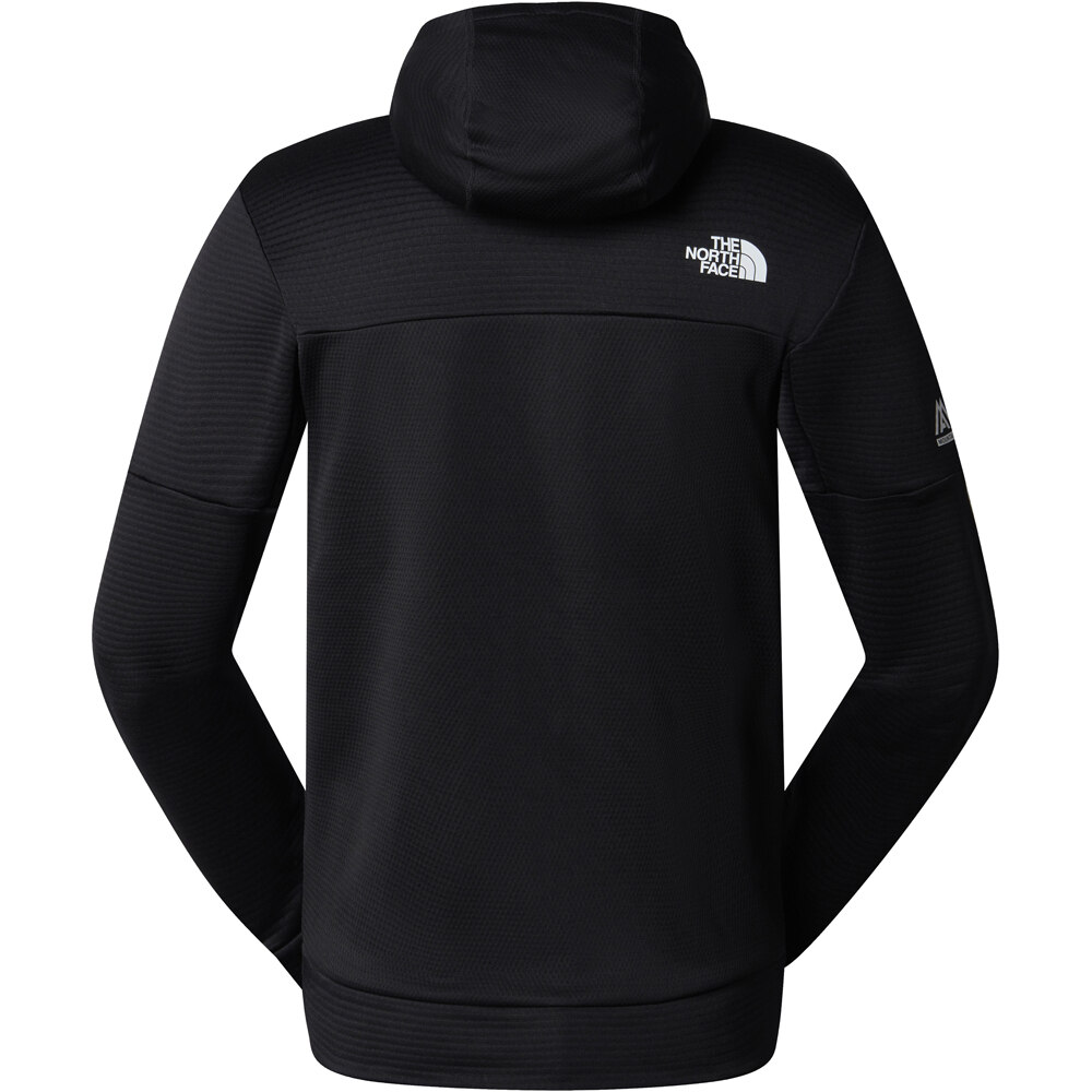 The North Face forro polar hombre M MA FULL ZIP FLEECE vista trasera