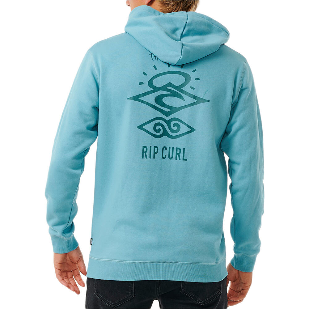 Rip Curl sudadera hombre SEARCH ICON HOOD vista trasera