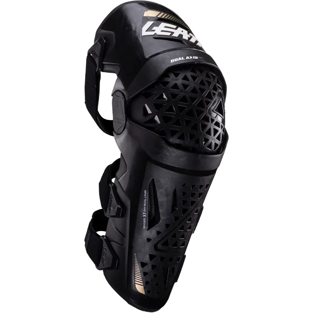 Leatt perneras cortas ciclismo Rodilleras y Espinilleras Dual Axis Pro 03