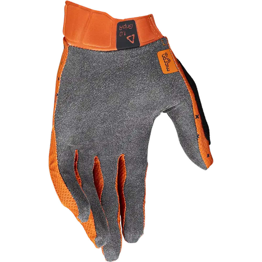 Leatt guantes largos ciclismo Guantes MTB 1.0 GripR Glow vista detalle