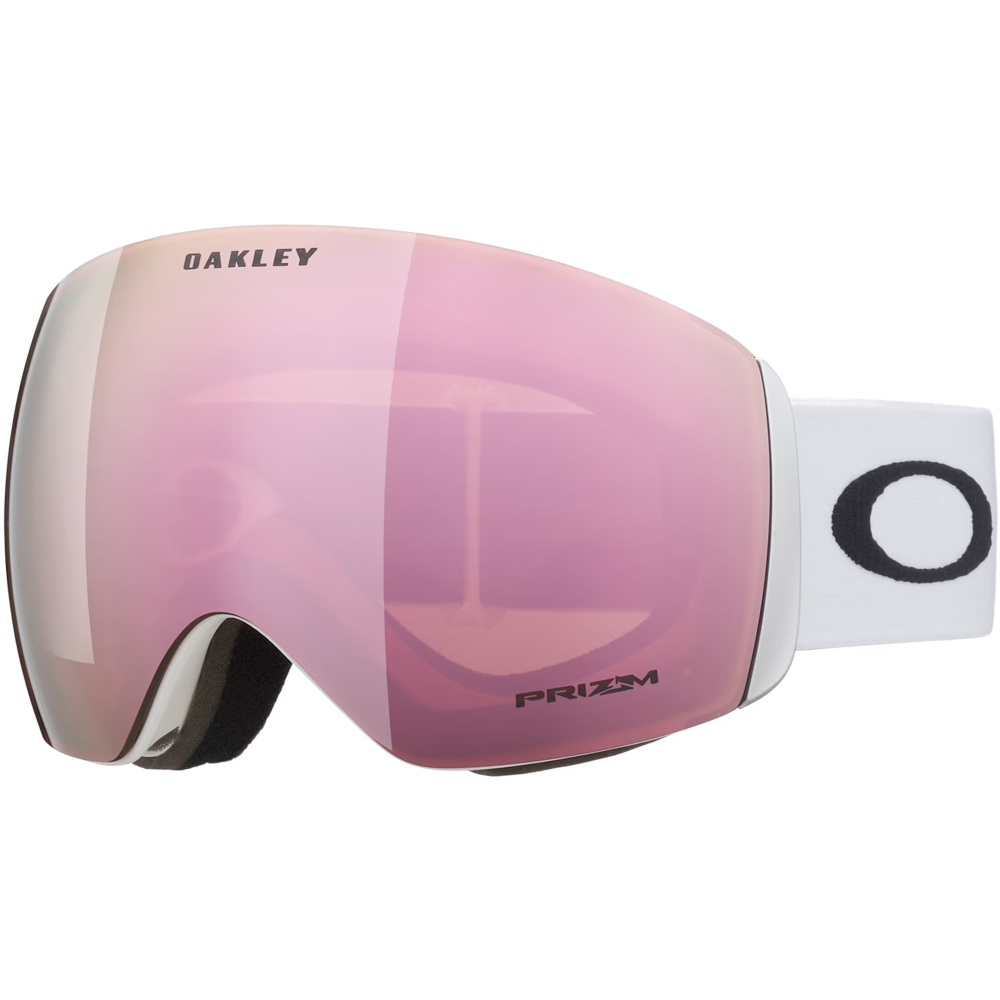 Oakley gafas ventisca Flight Deck L Matte Whte wPrzm Rose Gold vista frontal